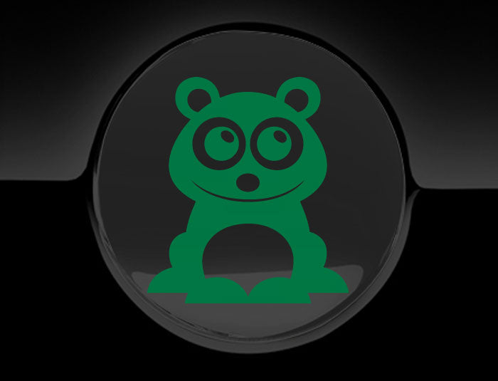 Adorable Panda Fuel Cap Car Sticker