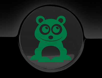 Adorable Panda Fuel Cap Car Sticker