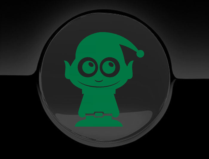 Adorable Elf Fuel Cap Car Sticker