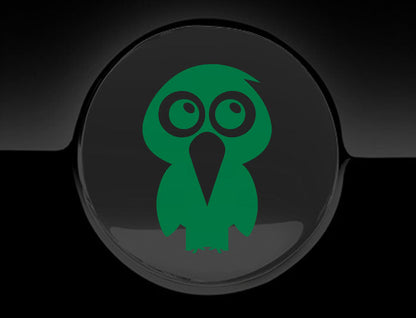 Adorable Hawk Fuel Cap Car Sticker