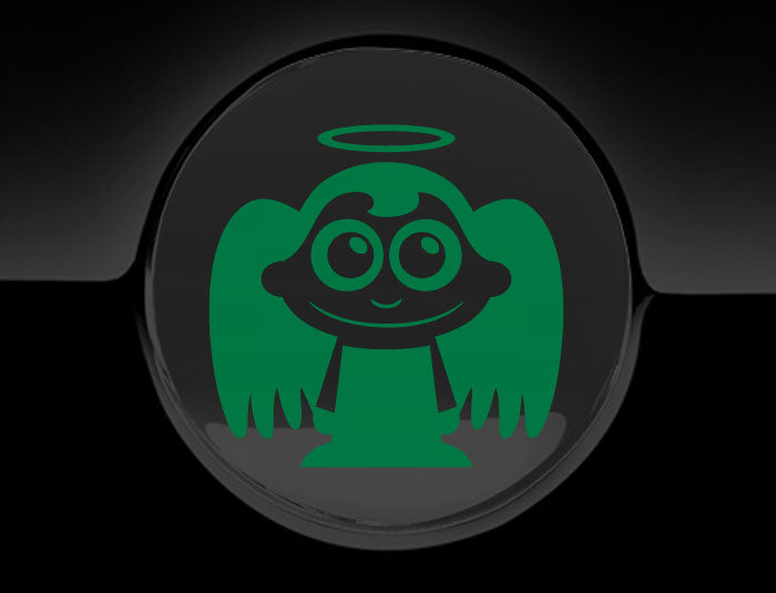 Adorable Angel Fuel Cap Car Sticker