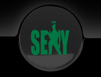 Sexy Nurse Fuel Cap Cover Car Sticker