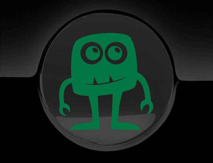 Adorable Monster Fuel Cap Car Sticker