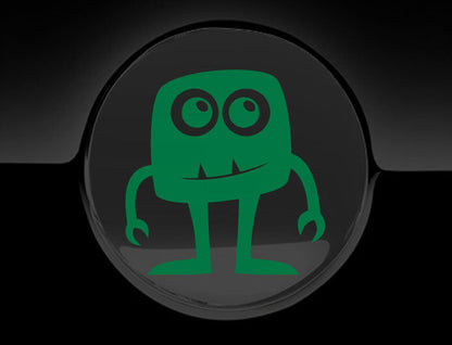 Adorable Monster Fuel Cap Car Sticker