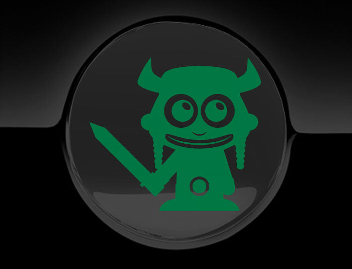 Adorable Viking Fuel Cap Car Sticker