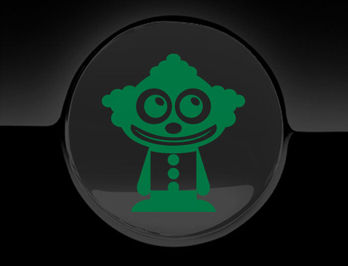 Adorable Clown Fuel Cap Car Sticker