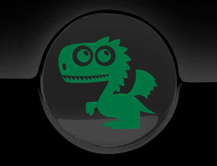 Adorable Dragon Fuel Cap Car Sticker