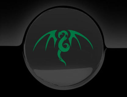 Tribal Dragon Fuel Cap Cover Car Sticker