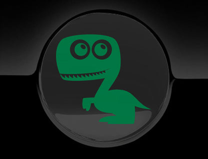 Adorable Dinosaur Fuel Cap Car Sticker
