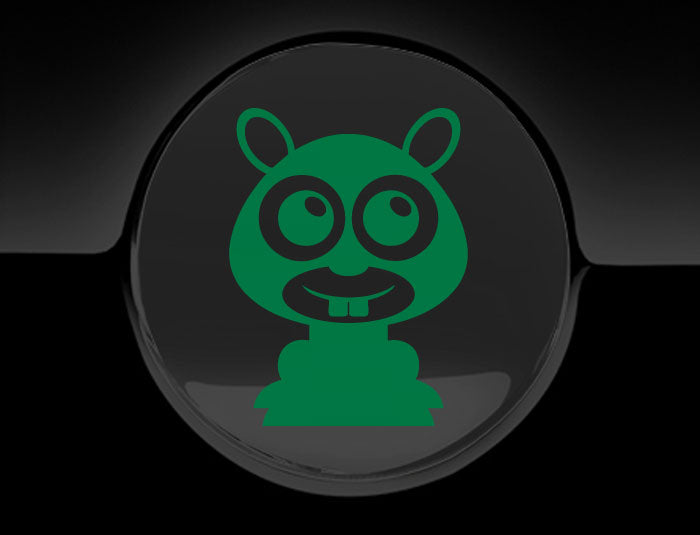 Adorable Mole Fuel Cap Car Sticker