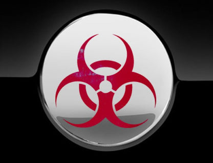 Biohazard Fuel Cap Cover Car Sticker