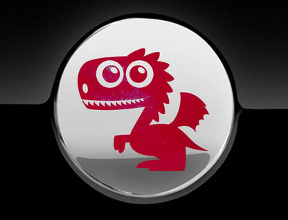 Adorable Dragon Fuel Cap Car Sticker