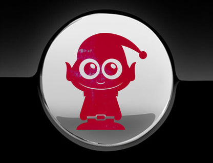 Adorable Elf Fuel Cap Car Sticker