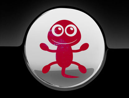 Adorable Lizard Fuel Cap Car Sticker