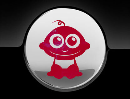 Adorable Baby Fuel Cap Car Sticker