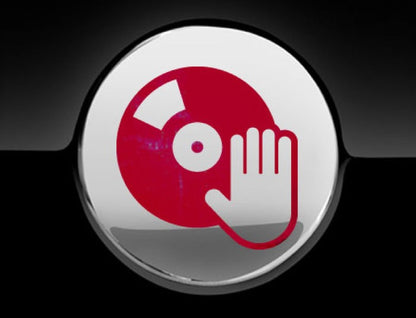 DJ Music Fuel Cap Cover Car Sticker