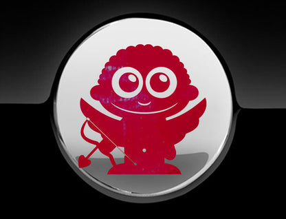 Adorable Cupid Fuel Cap Car Sticker