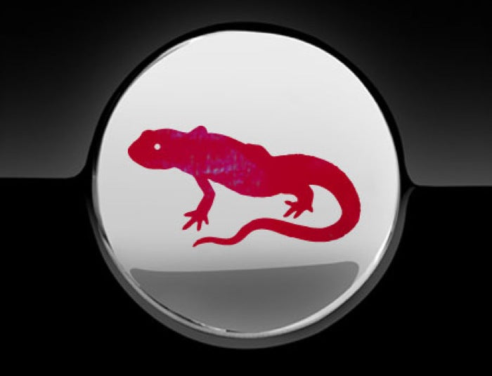 Lizard Fuel Cap Cover Car Sticker