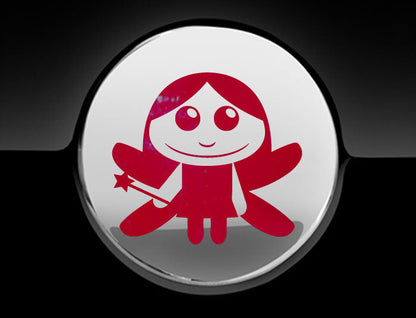 Adorable Fairy Fuel Cap Car Sticker