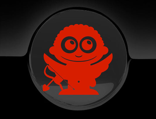 Adorable Cupid Fuel Cap Car Sticker