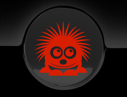 Adorable Porcupine Fuel Cap Car Sticker