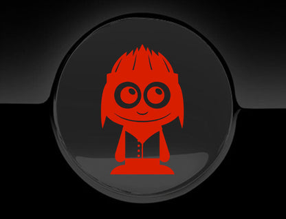 Adorable Chief Fuel Cap Car Sticker