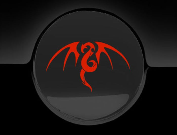 Tribal Dragon Fuel Cap Cover Car Sticker
