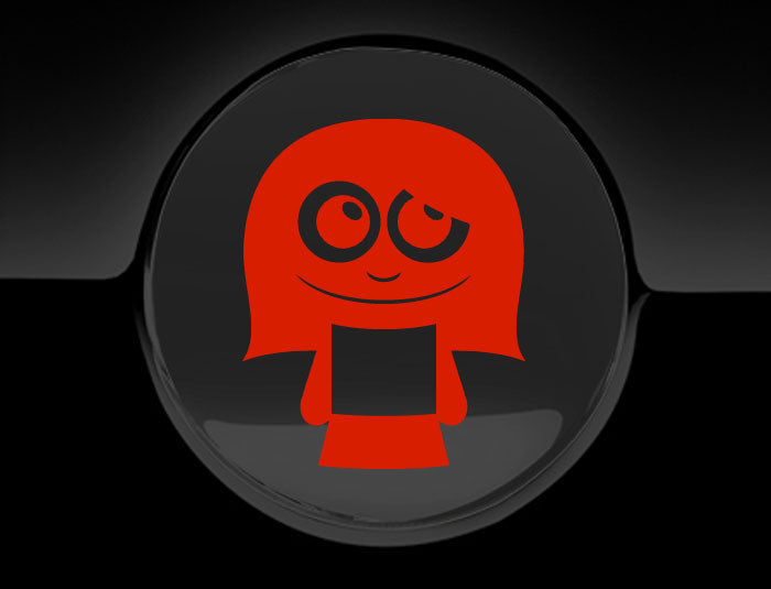 Adorable Mom Fuel Cap Car Sticker