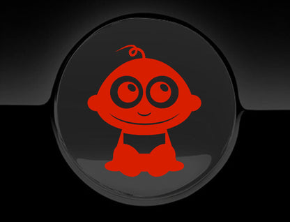 Adorable Baby Fuel Cap Car Sticker