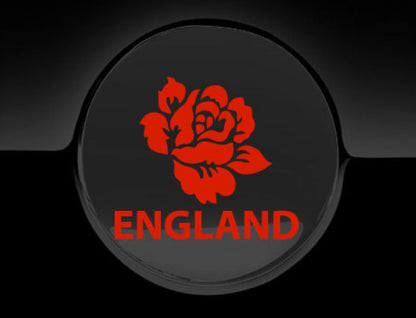 Rose Of England Fuel Cap Cover Car Sticker