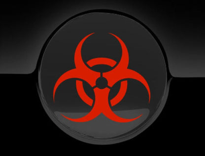Biohazard Fuel Cap Cover Car Sticker