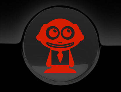 Adorable Grandpa Fuel Cap Car Sticker