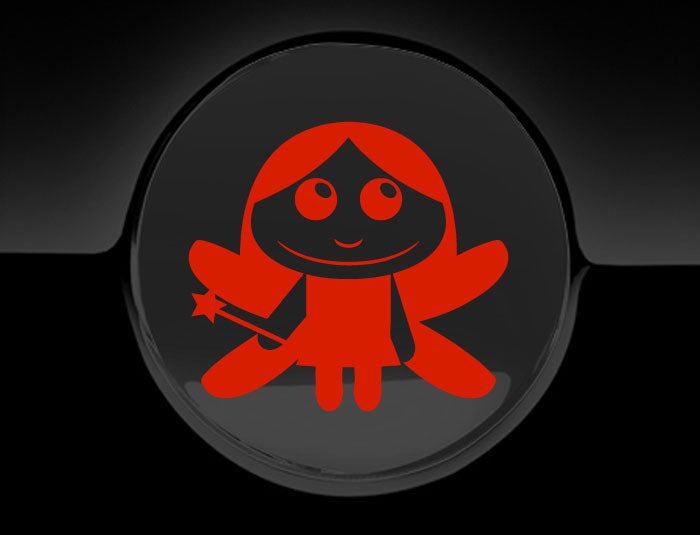 Adorable Fairy Fuel Cap Car Sticker