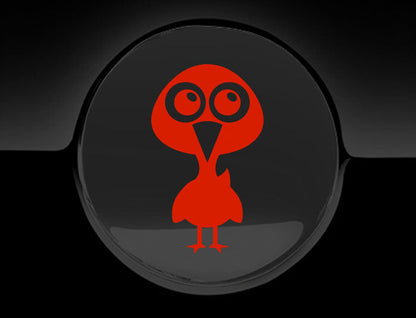 Adorable Goose Fuel Cap Car Sticker