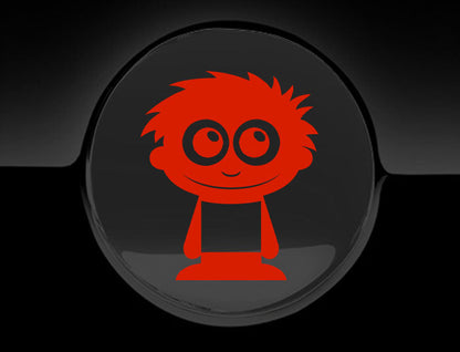 Adorable Kid Fuel Cap Car Sticker