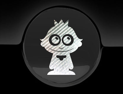 Adorable Prince Fuel Cap Car Sticker