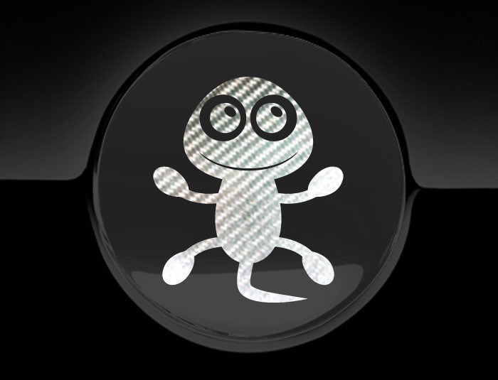 Adorable Lizard Fuel Cap Car Sticker