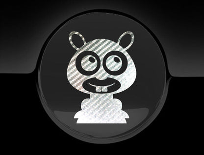 Adorable Mole Fuel Cap Car Sticker