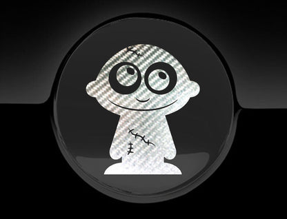 Adorable Zombie Fuel Cap Car Sticker