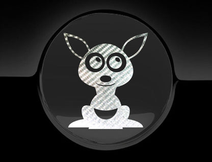 Adorable Kangaroo Fuel Cap Car Sticker