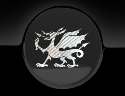 Welsh Dragon Cymru Fuel Cap Cover Car Sticker