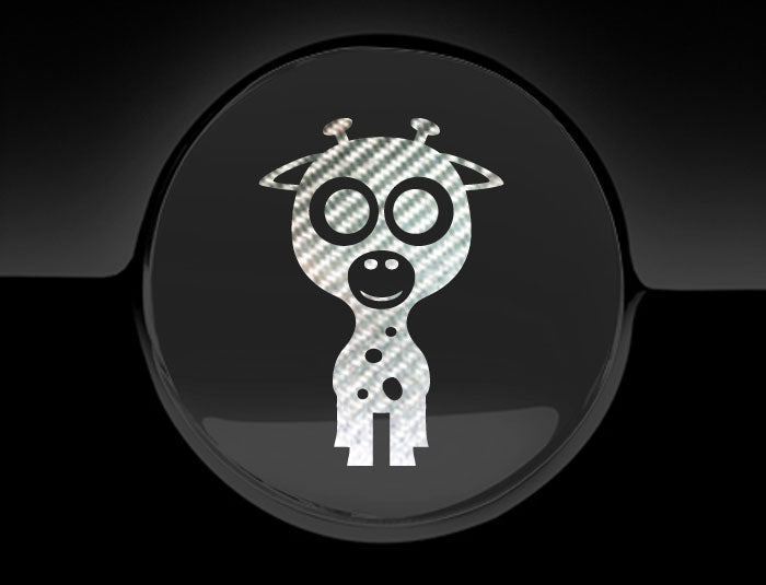Adorable Giraffe Fuel Cap Car Sticker