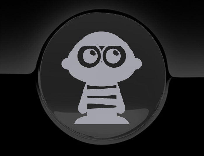 Adorable Mummy Fuel Cap Car Sticker