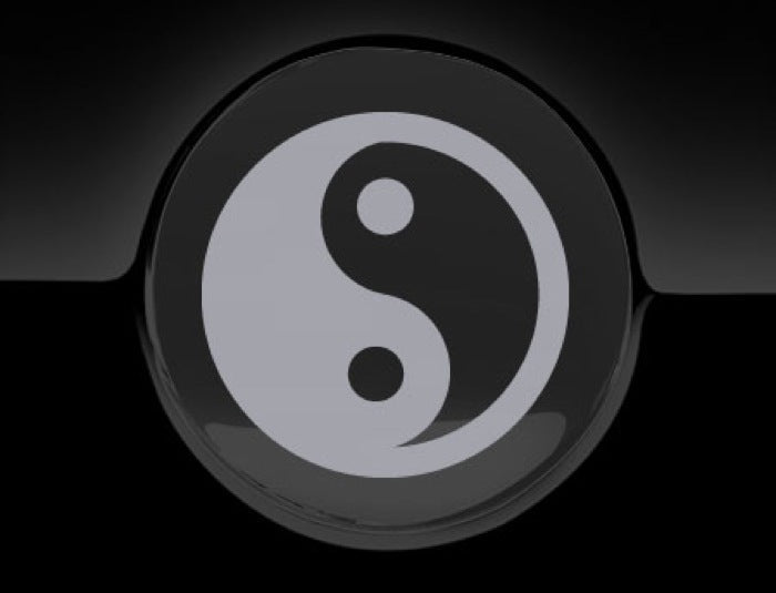Yin Yang Fuel Cap Cover Car Sticker