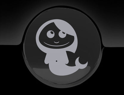 Adorable Mermaid Fuel Cap Car Sticker