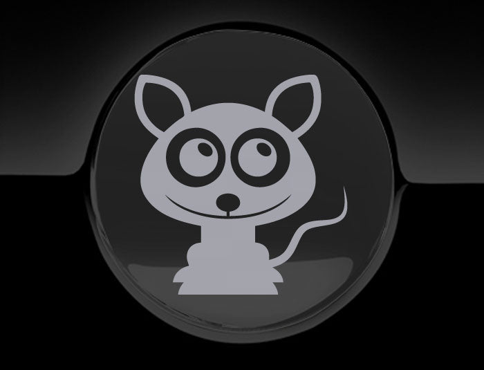 Adorable Rat Fuel Cap Car Sticker