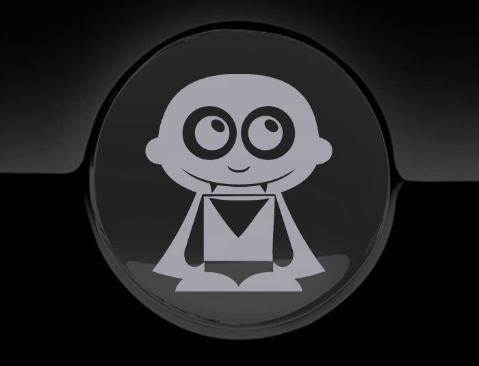 Adorable Vampire Fuel Cap Car Sticker