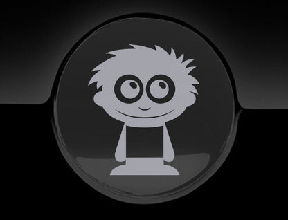 Adorable Kid Fuel Cap Car Sticker