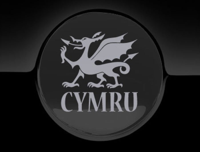 Cymru Dragon Welsh Fuel Cap Cover Car Sticker