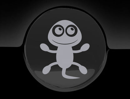 Adorable Lizard Fuel Cap Car Sticker